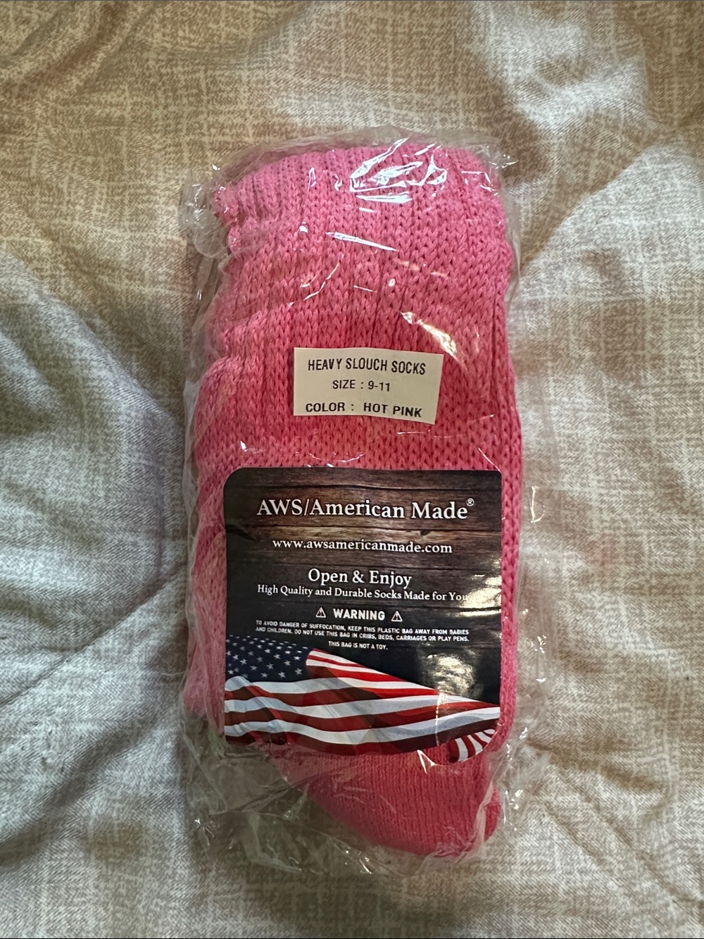 Hot Pink Heavy Slouch Socks 🎀
